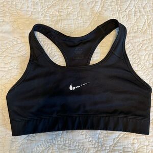 Black M Drifit Nike sports bra